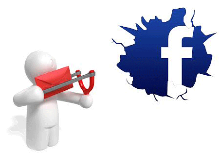 email and facebook are connected