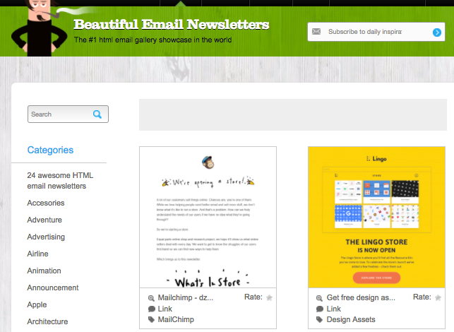 Beautiful Email Newsletters platform