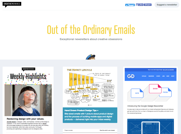 CreativeMornings platform